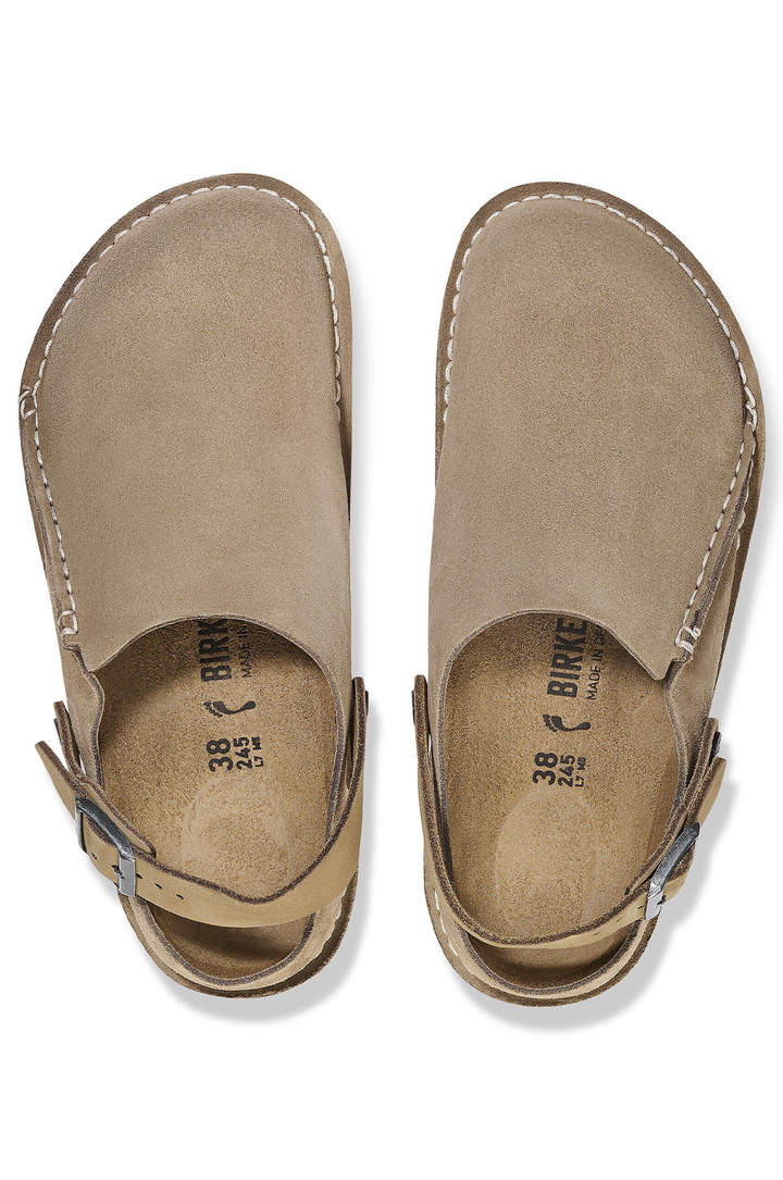 Birkenstock Lutry Premium Suede Clogs (Narrow Fit)