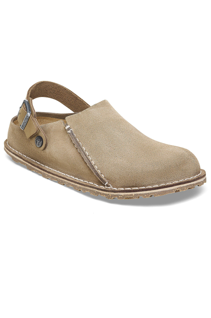 Birkenstock Lutry Premium Suede Clogs (Narrow Fit)