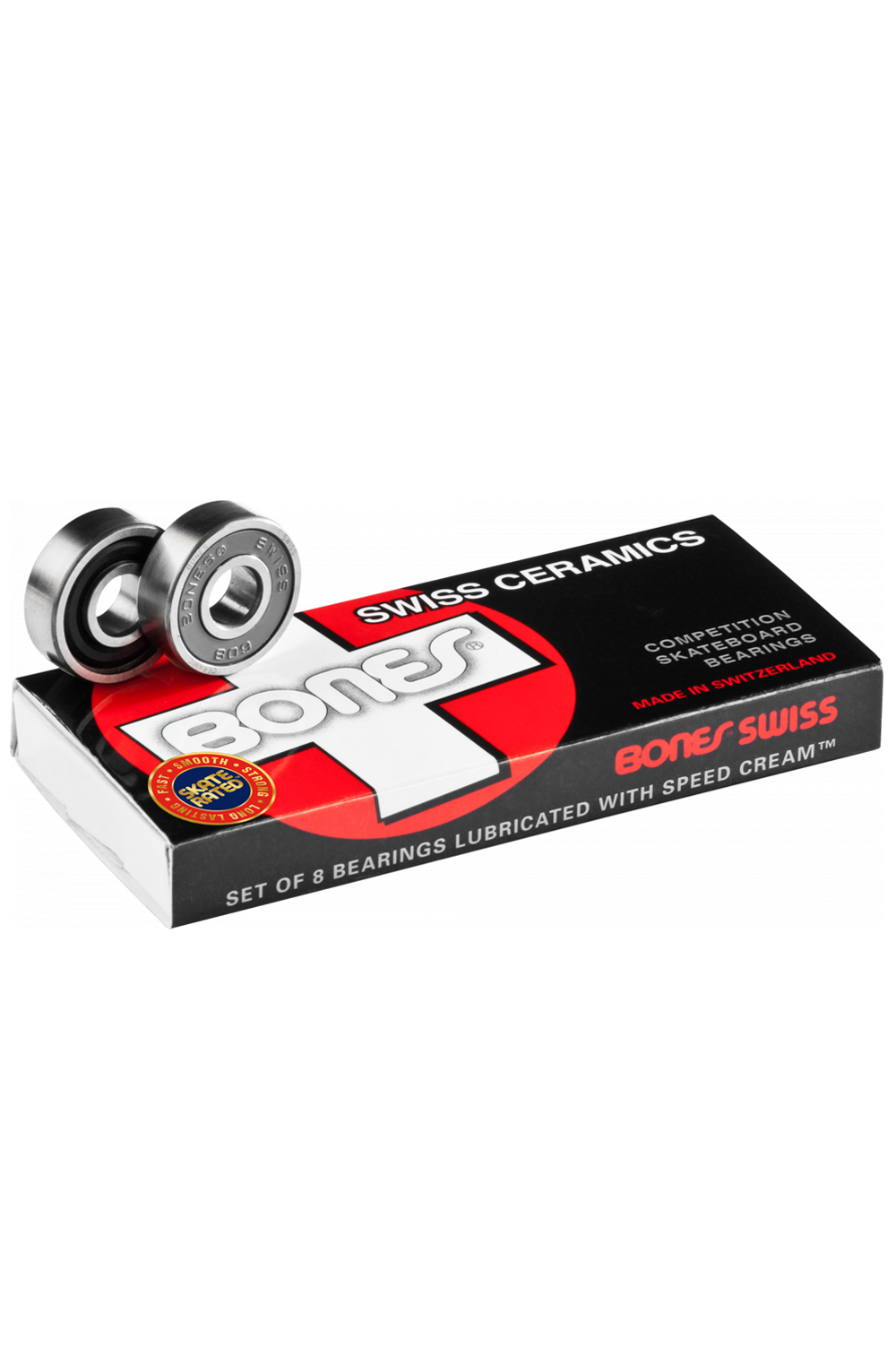 Bones Swiss Ceramic Skateboard Bearings 8 pack