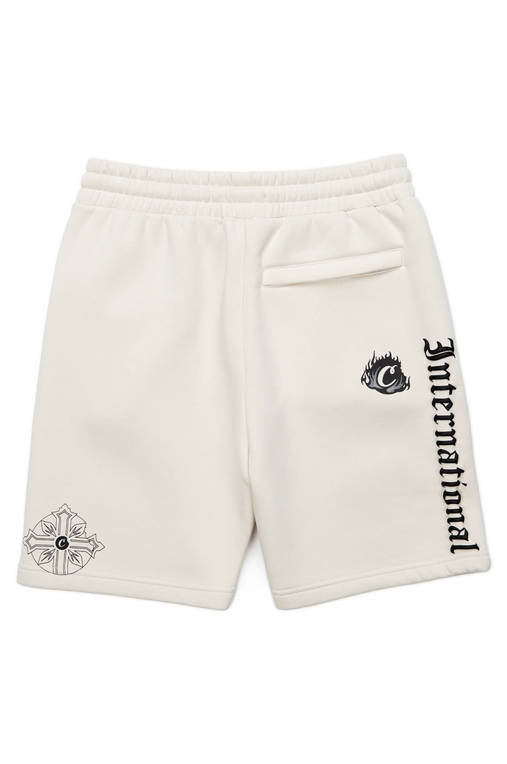 Cookies World On Fire Fleece Shorts