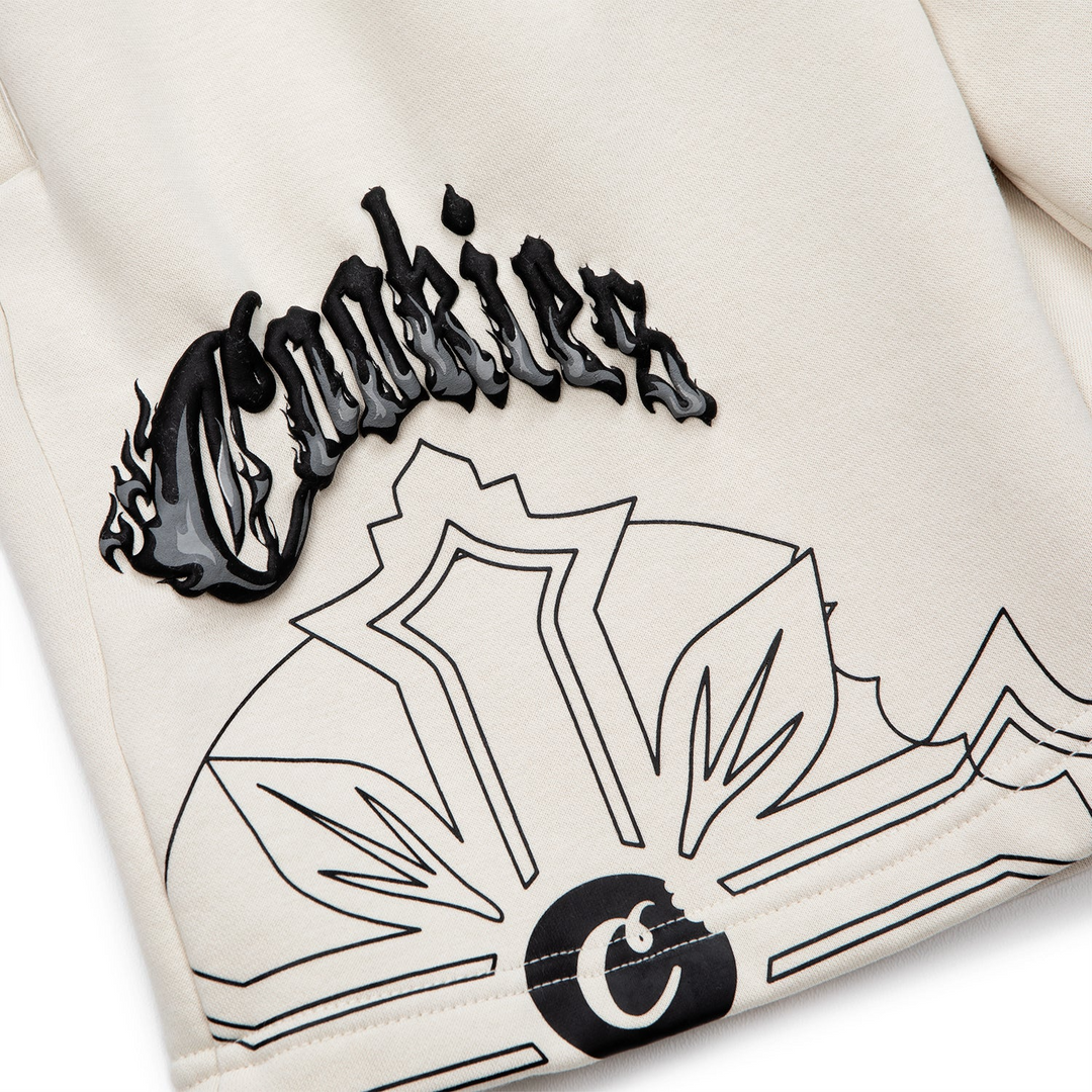 Cookies World On Fire Fleece Shorts