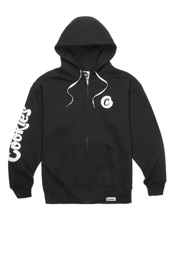 Cookies C Bite Logo Zip Hoodie – Mainland Skate & Surf