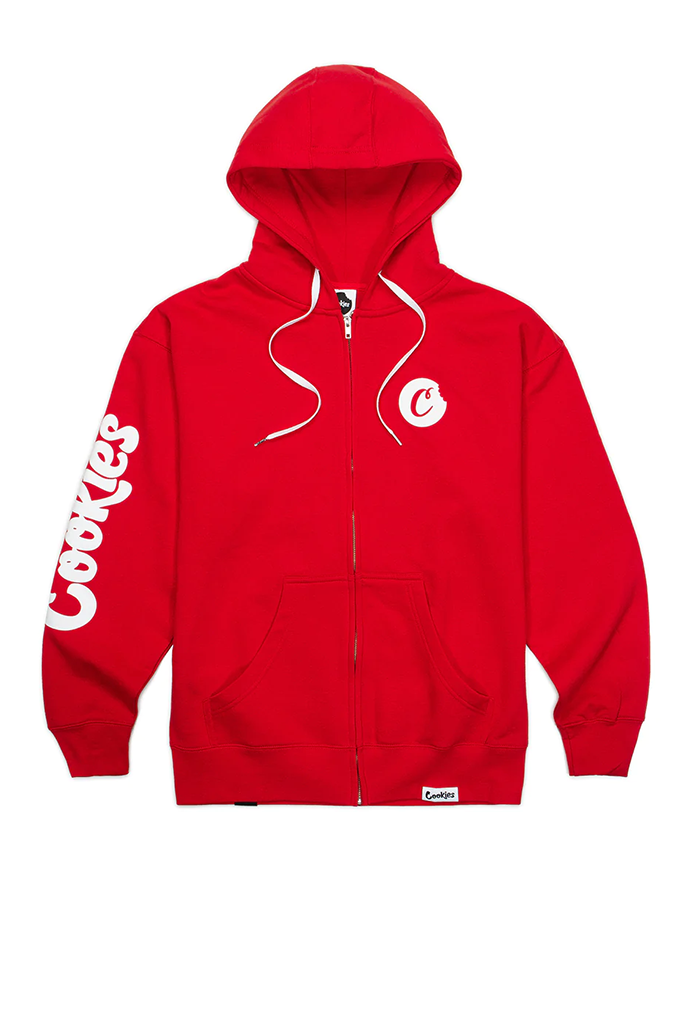 Cookies C Bite Logo Zip Hoodie Mainland Skate Surf