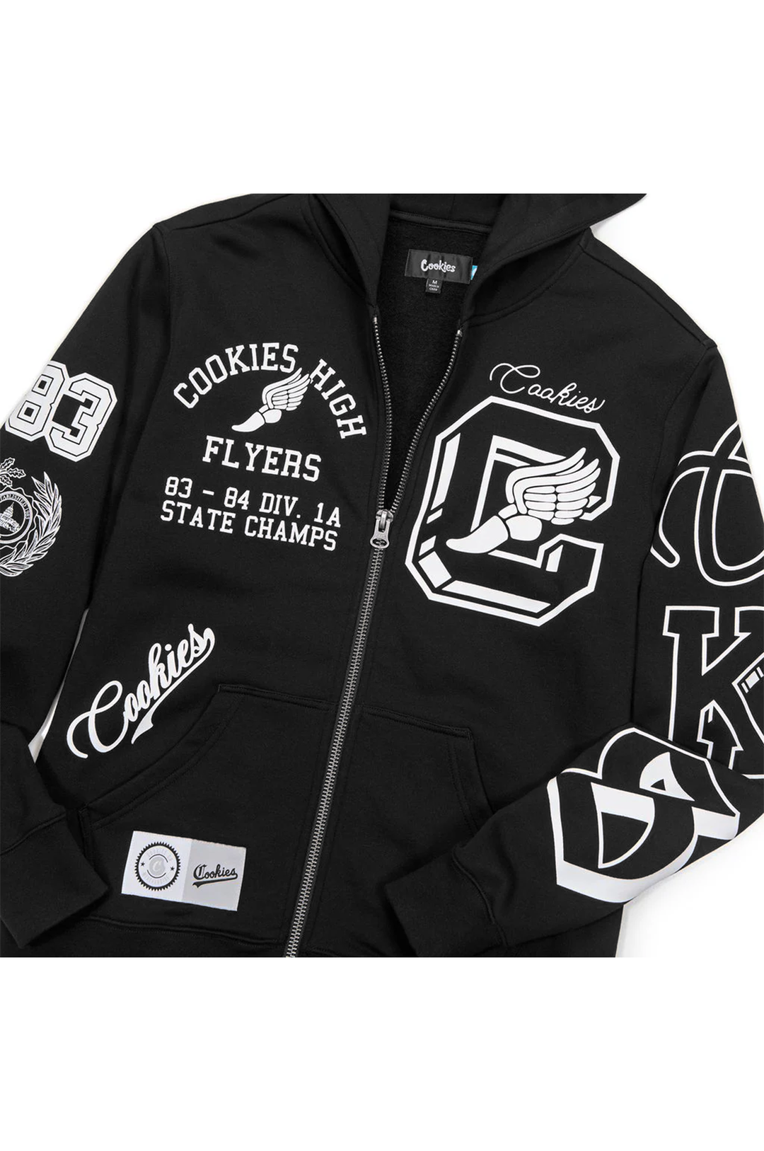 Cookies Cookies High Full Zip Fleece Hoodie