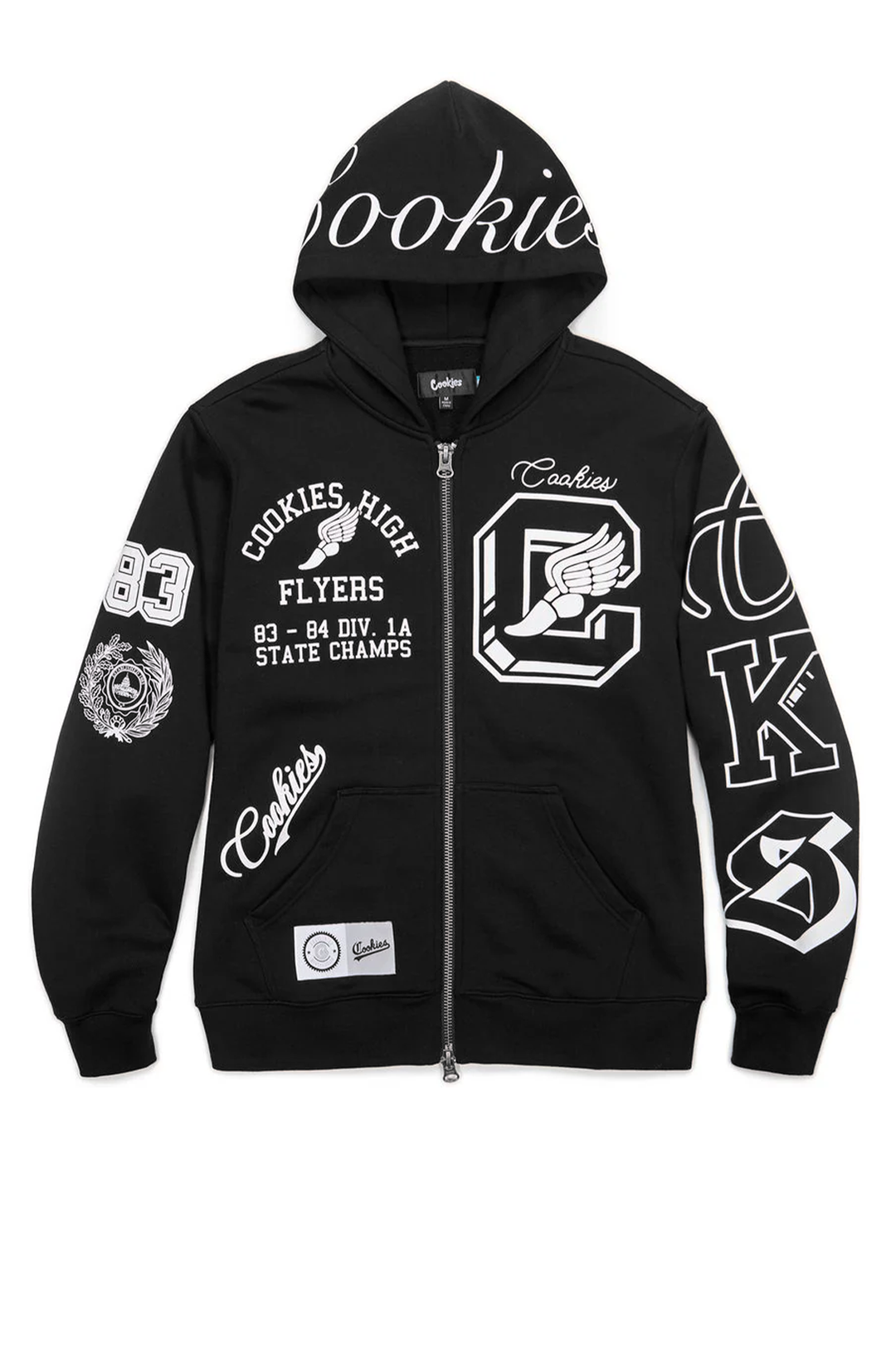 Cookies Cookies High Full Zip Fleece Hoodie