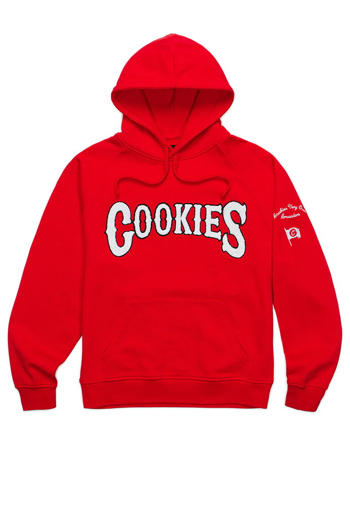 Black and red cookies hoodie hotsell