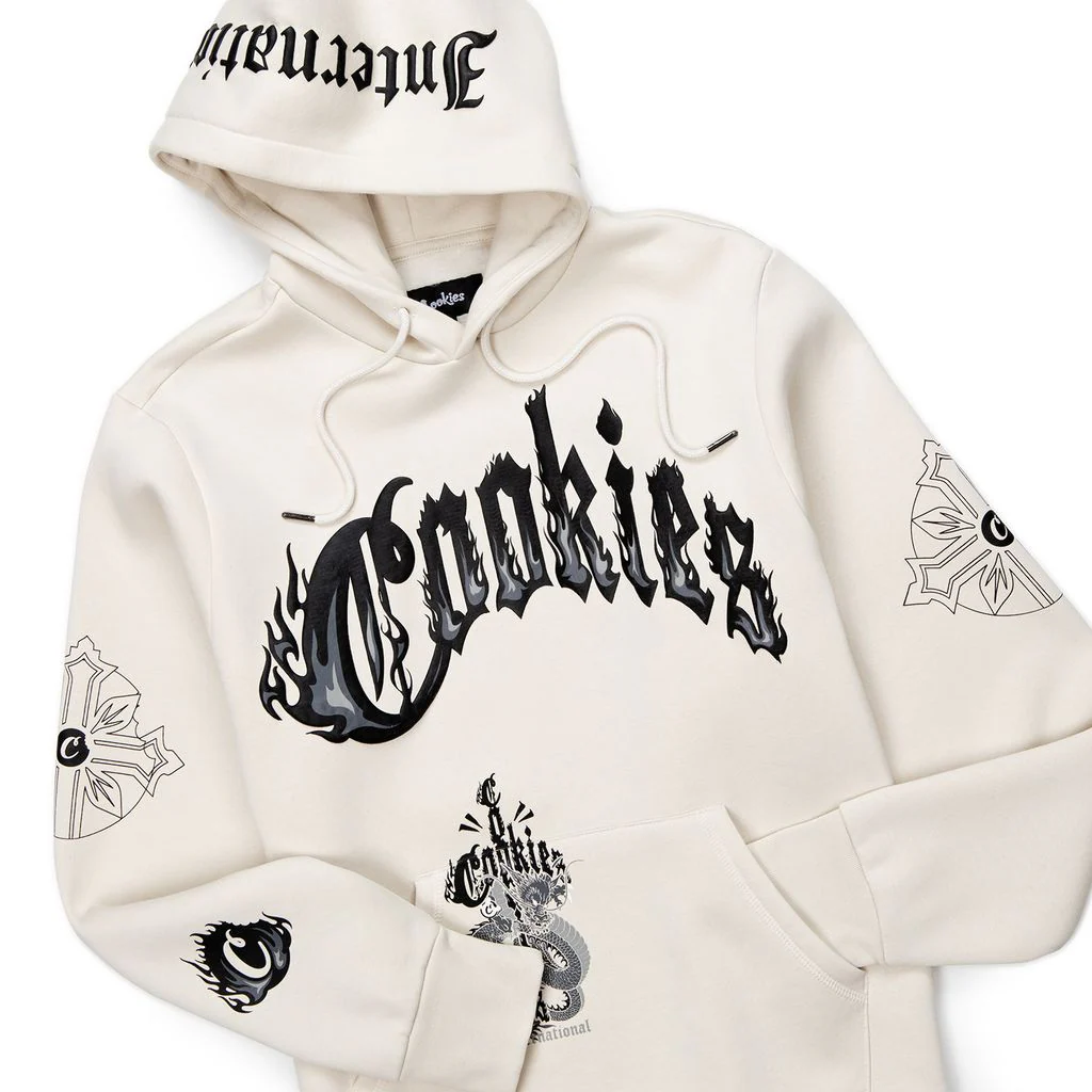 Cookies World On Fire Dragon Hoodie
