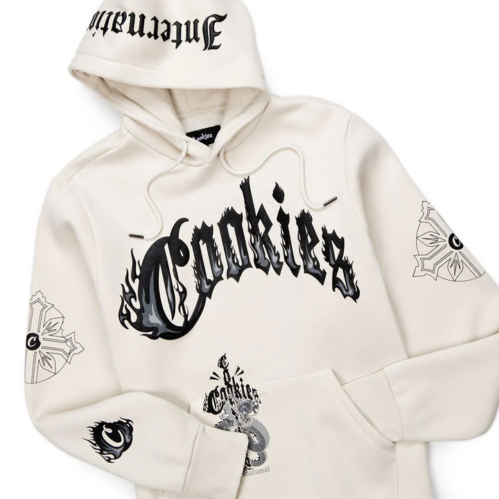 Cookies World On Fire Dragon Hoodie