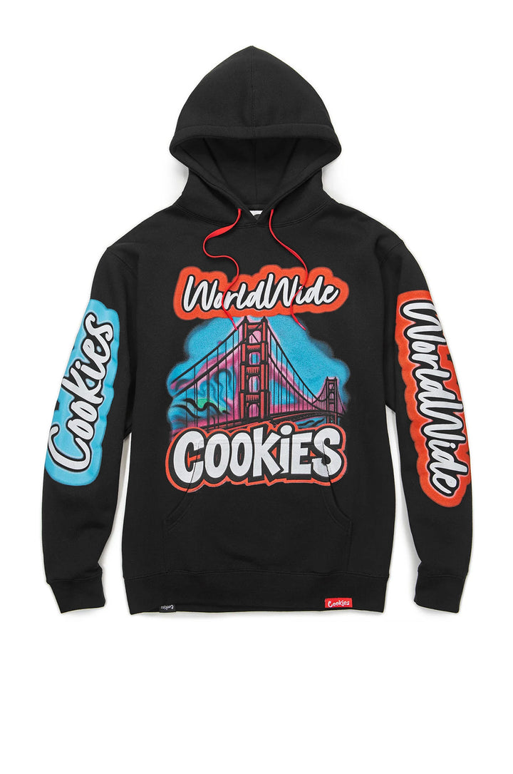 Cookies Worldwide Airbrush Pullover Hoodie