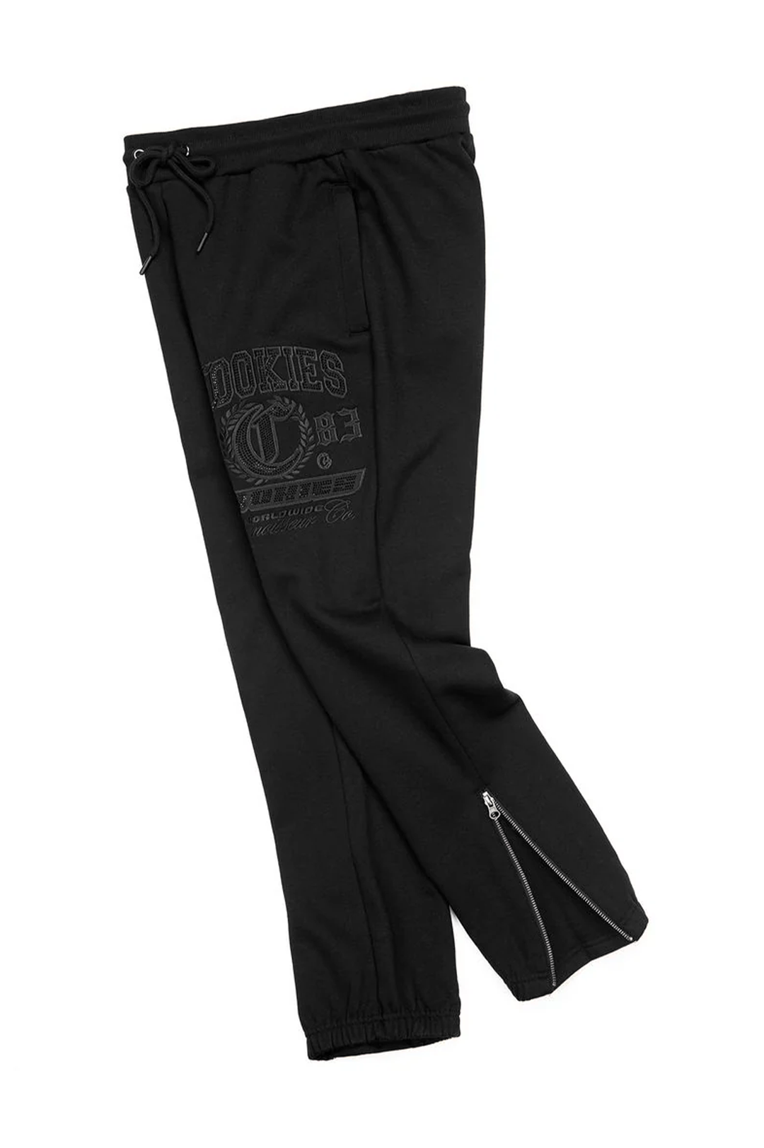 Cookie Paradise City Rhinestone Applique Fleece Pants