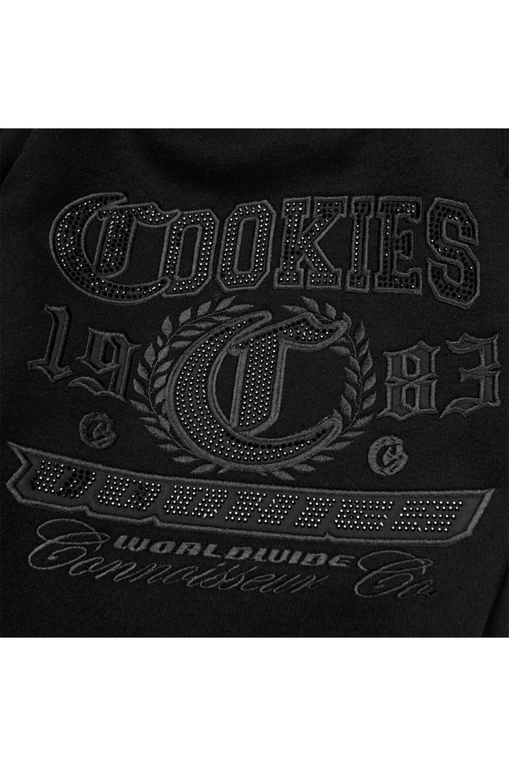 Cookie Paradise City Rhinestone Applique Fleece Pants