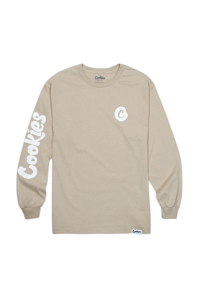 Cookies C Bite Logo Long Sleeve Tee