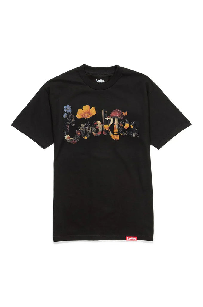 J*m様 GOODENOUGH PRINT TEE-FLOWER2 ブラック L Cookies Flowers SS Tee – Mainland Skate & Surf