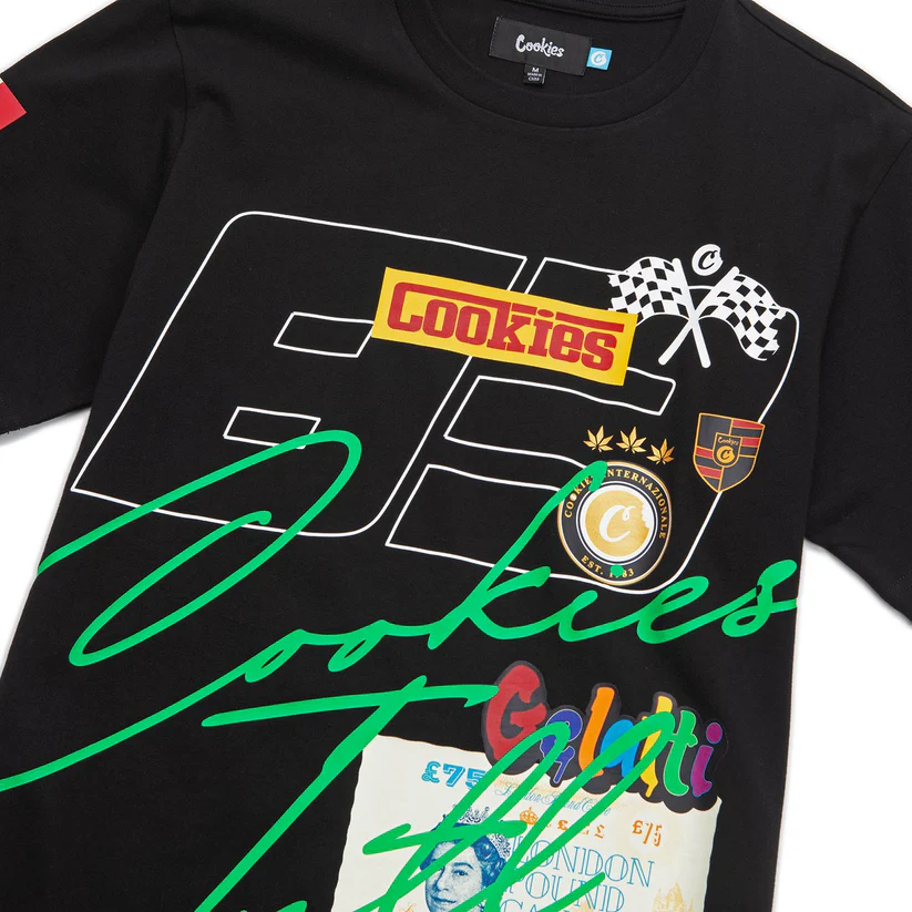 Cookies Lake Como Race Flag SS Knit Tee