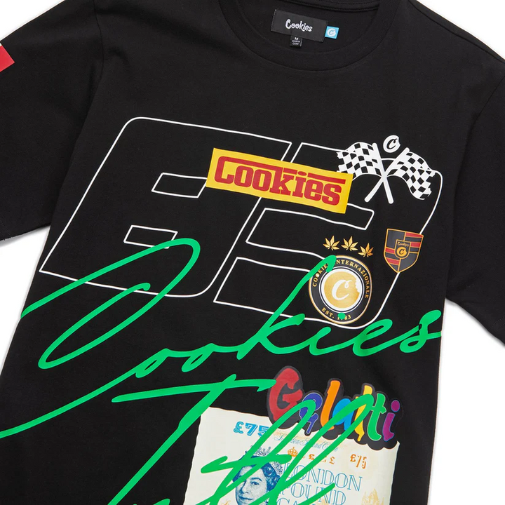 Cookies Lake Como Race Flag SS Knit Tee