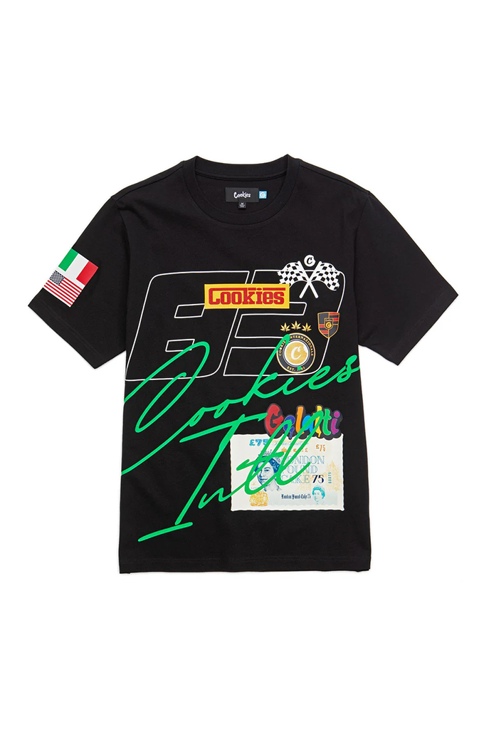Cookies Lake Como Race Flag SS Knit Tee