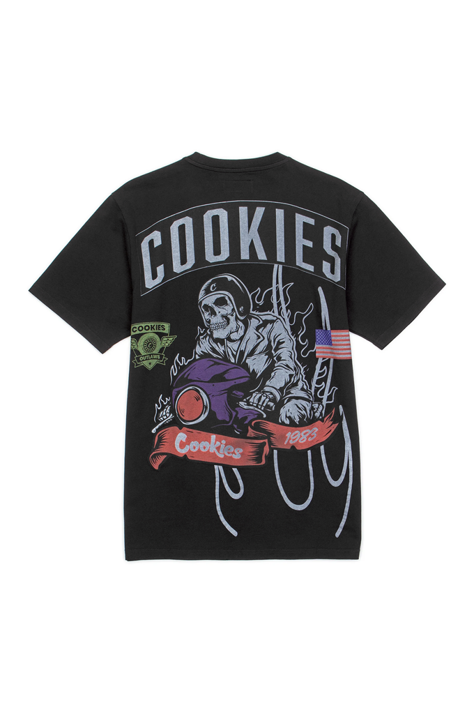 Cookies Outlaws Biker SS Knit Tee