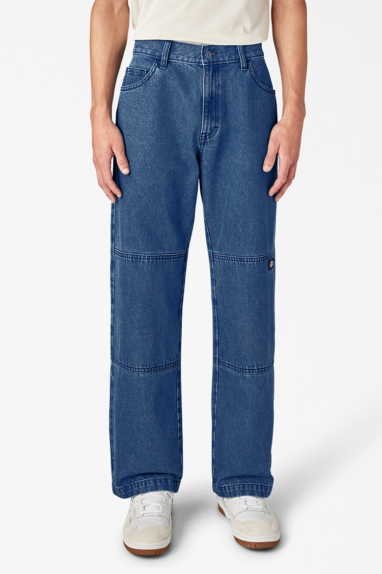Men Baggy Jeans Wide Leg Denim Pants Hip Hop Vintage Style Loose Trousers  Casual | eBay