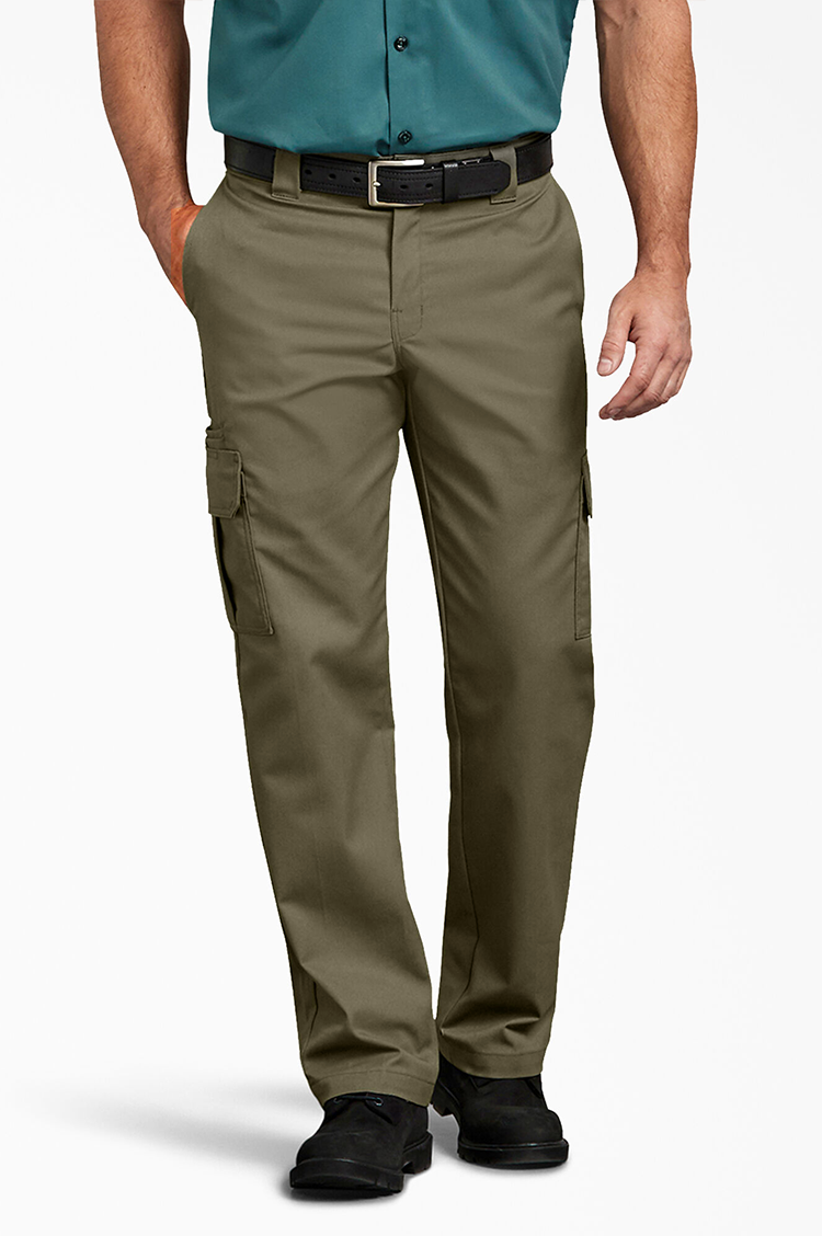 Flex regular fit straight leg deals cargo pants