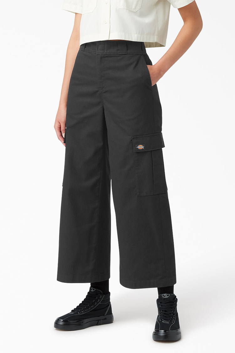 Dickies Women's Twill Crop Cargo Pants