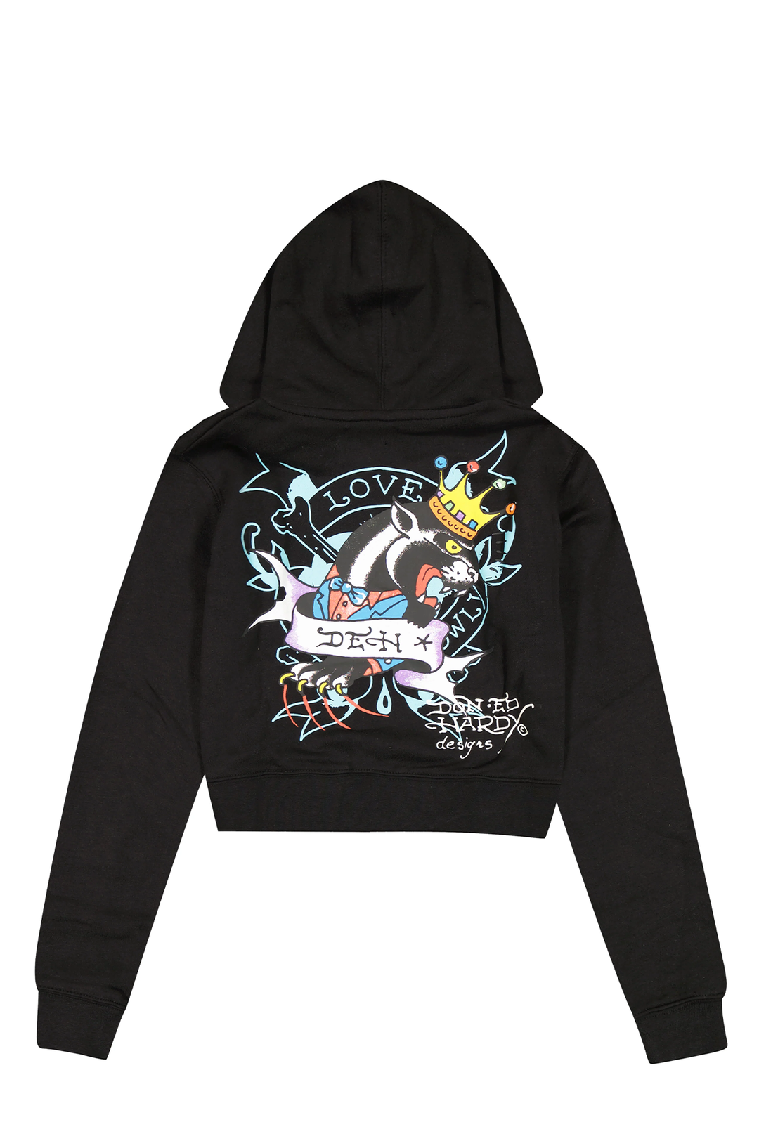 Ed Hardy Ice Flower Women's Zip Hoodie