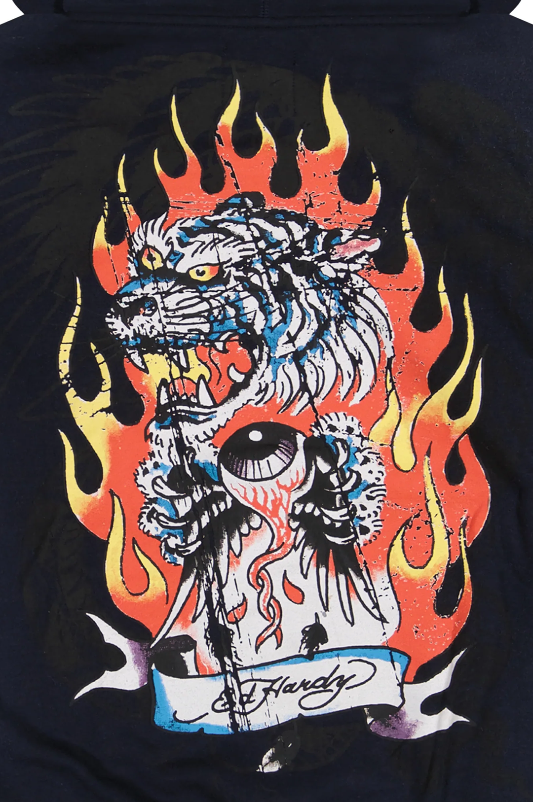Ed Hardy Tiger Flame Boxy Men's Zip Hoodie – Mainland Skate & Surf Ed Hardy Tiger Flame Boxy Men's Zip Hoodie – Mainland Skate & Surf