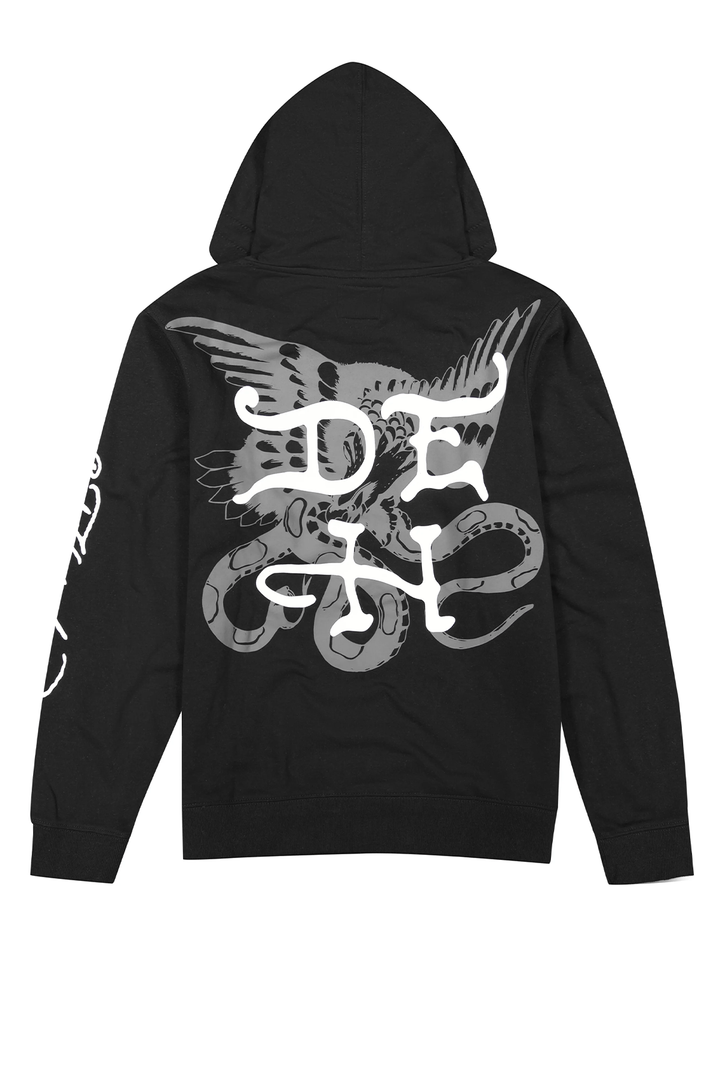 Ed Hardy Tiger Head Men's Pullover Hoodie