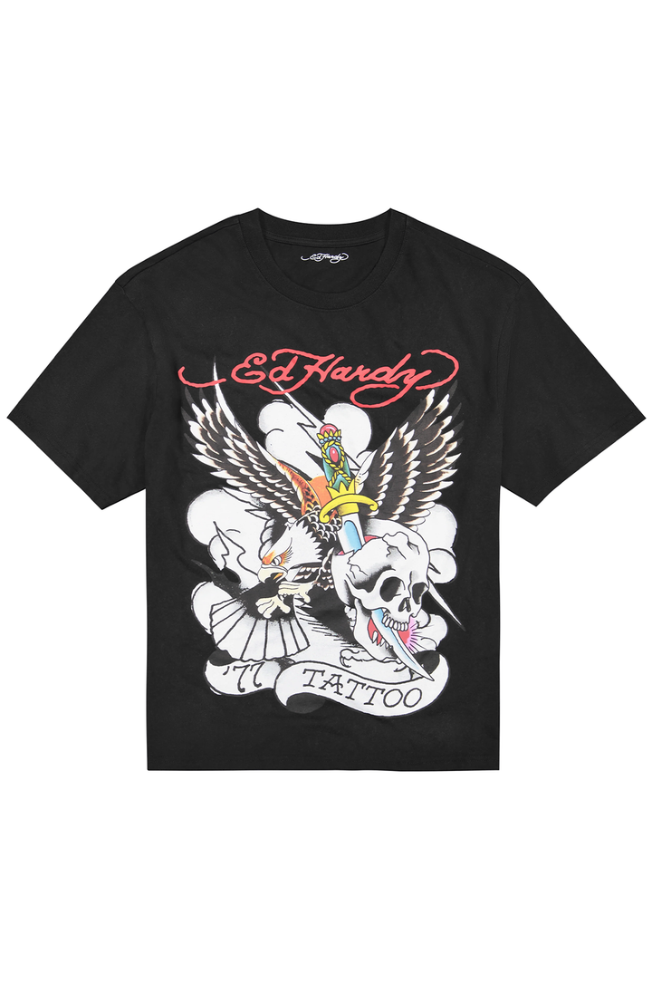 Ed Hardy 77 Eagle Men's Short Sleeve Tee