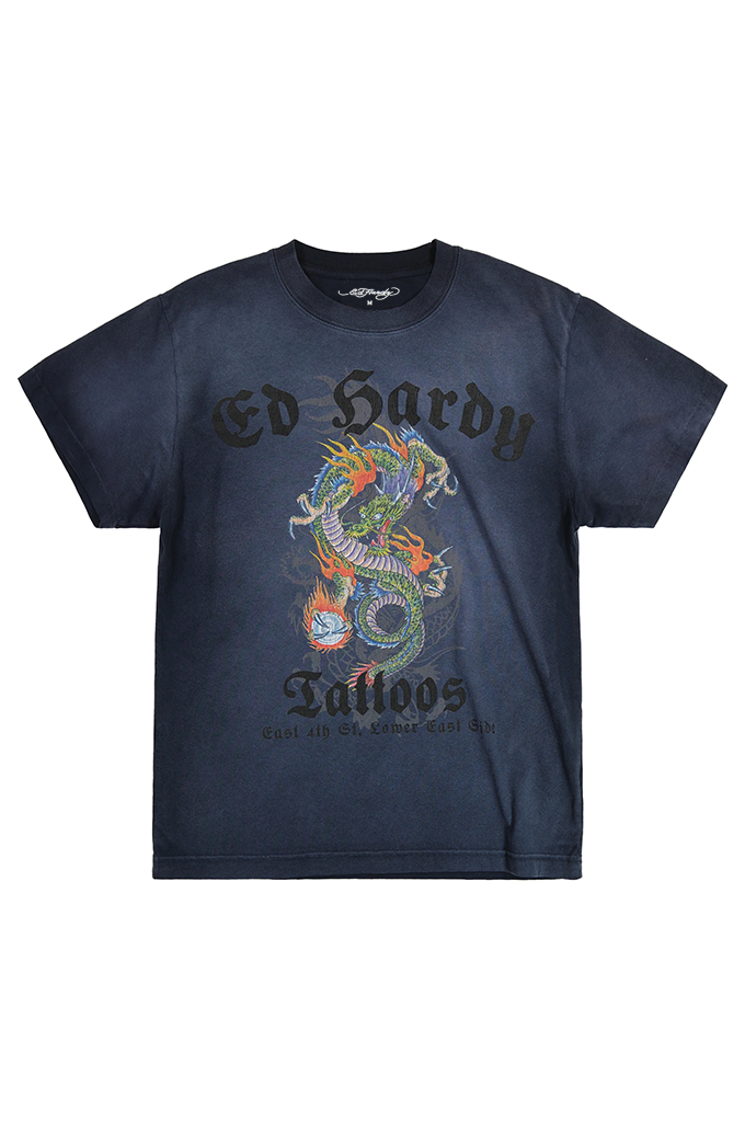 Ed Hardy Dragon Men's Short Sleeve Tee