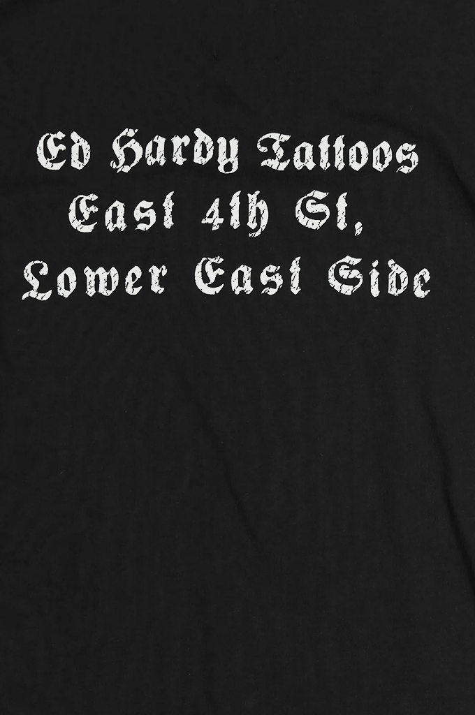 Ed Hardy Fire Skull Men's Short Sleeve Tee
