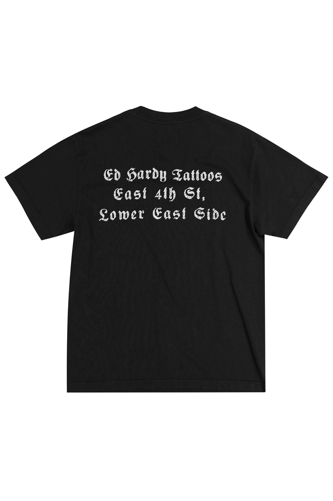 Ed Hardy Fire Skull Men's Short Sleeve Tee