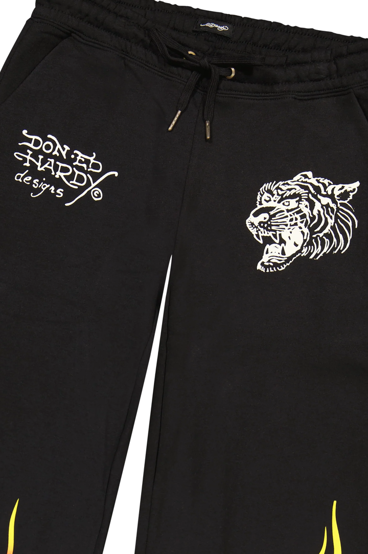 Ed Hardy Tiger Flame Women's Sweatpants