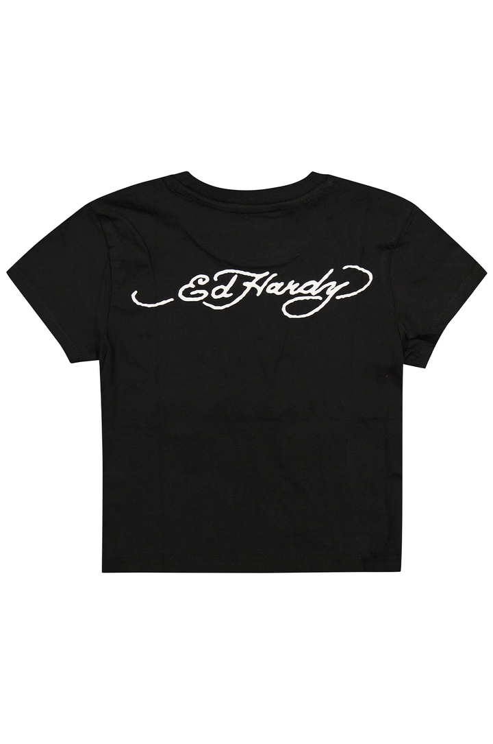 Ed Hardy True Eagle Women's Baby Tee