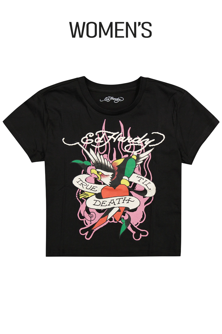 Ed Hardy True Eagle Women's Baby Tee