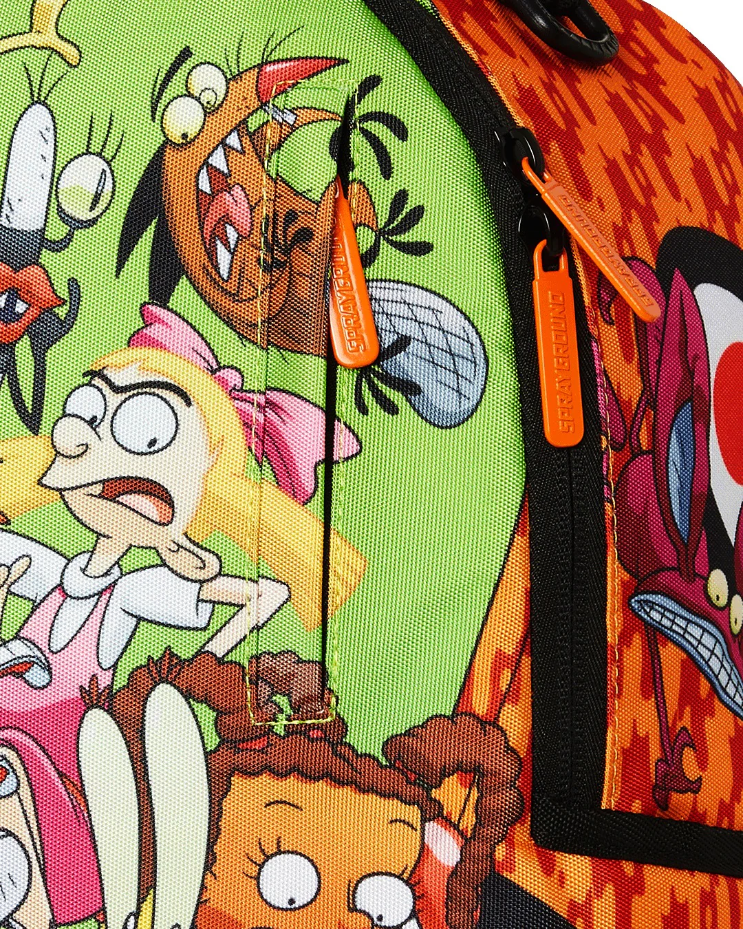 Sprayground X Nickelodeon 90's Nick Character Pile Reveal Backpack