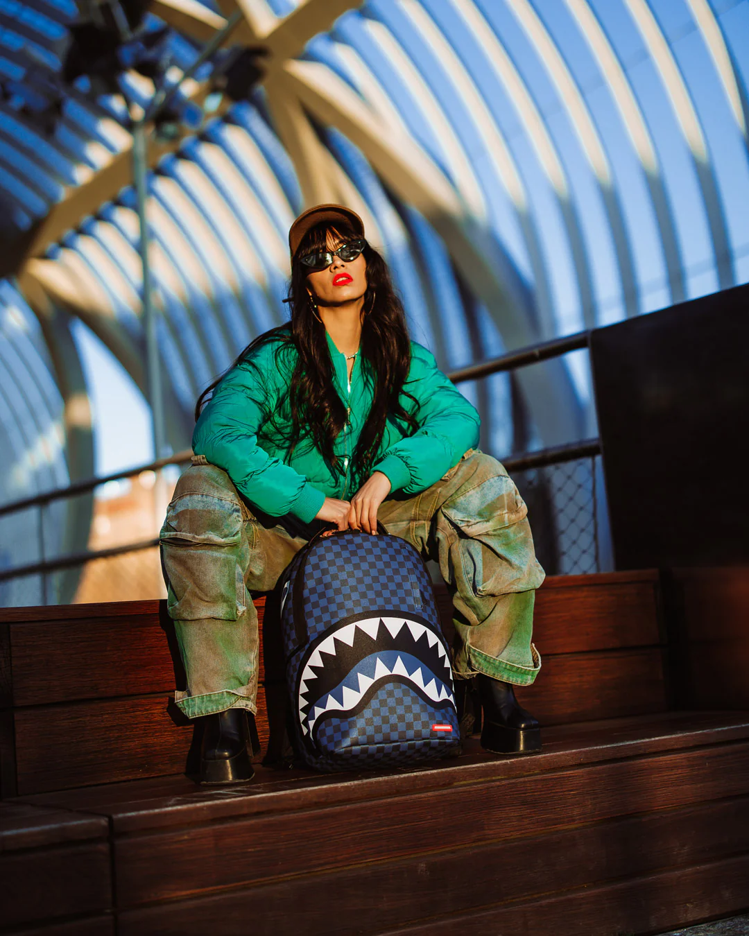 Sprayground Midnight Magic Sharks In Paris Backpack