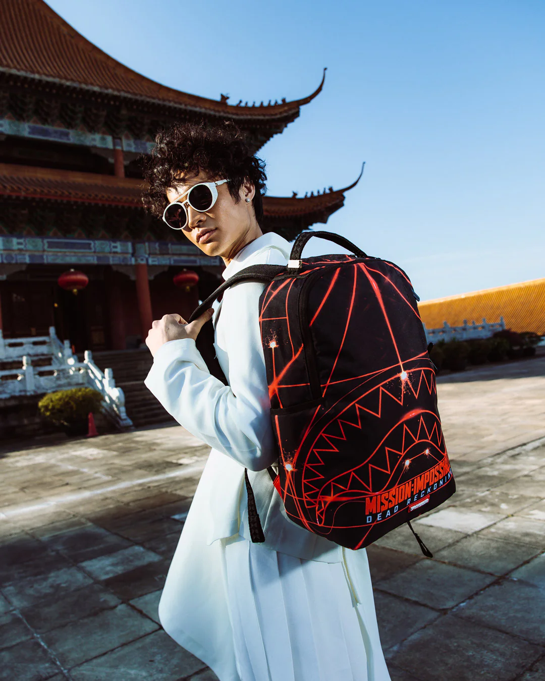 Sprayground Mission Impossible Heist Laser Shark Backpack