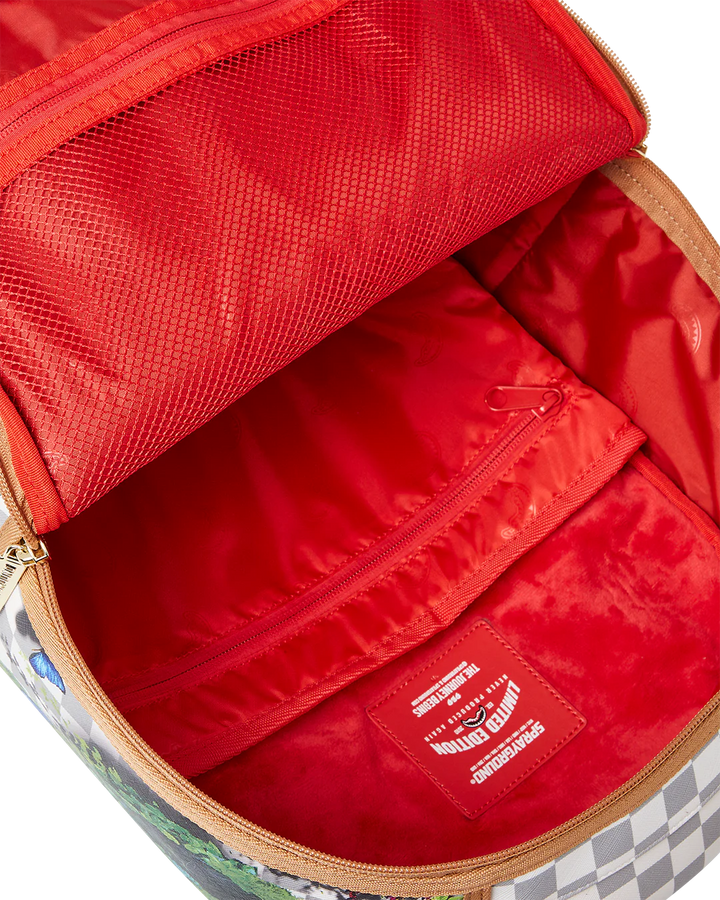 Sprayground Secret Garden Shark Tiger Chilling Backpack