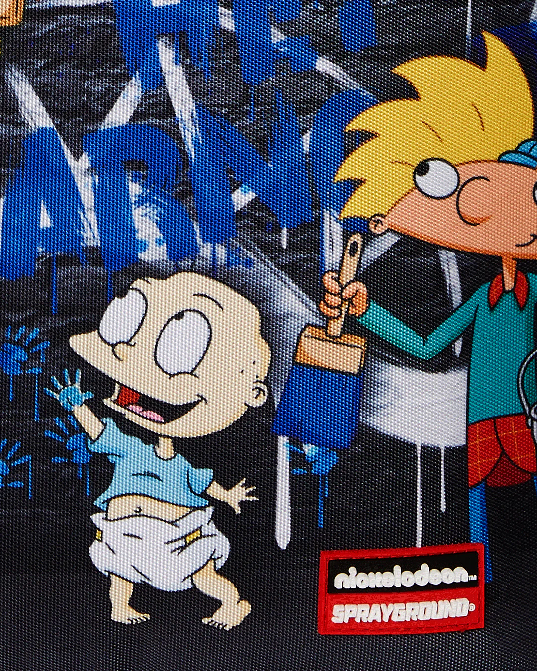 Sprayground X Nickelodeon 90's Nick Characters Painting Toon Tag Takeover Backpack