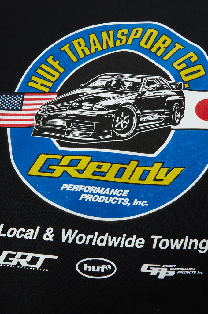 HUF x GReddy Transport Crewneck Sweater