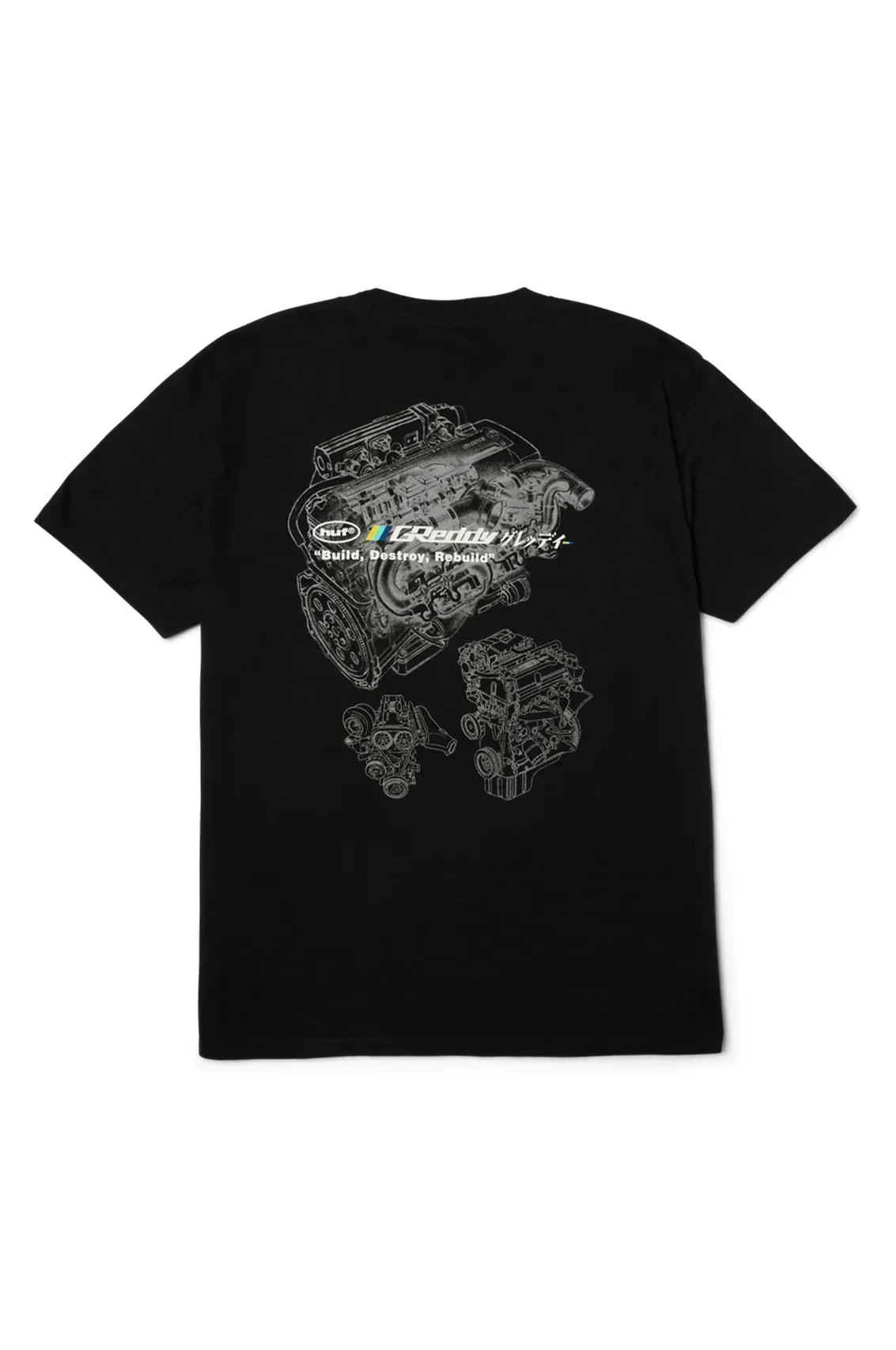 HUF x GReddy Motors Tee – Mainland Skate & Surf