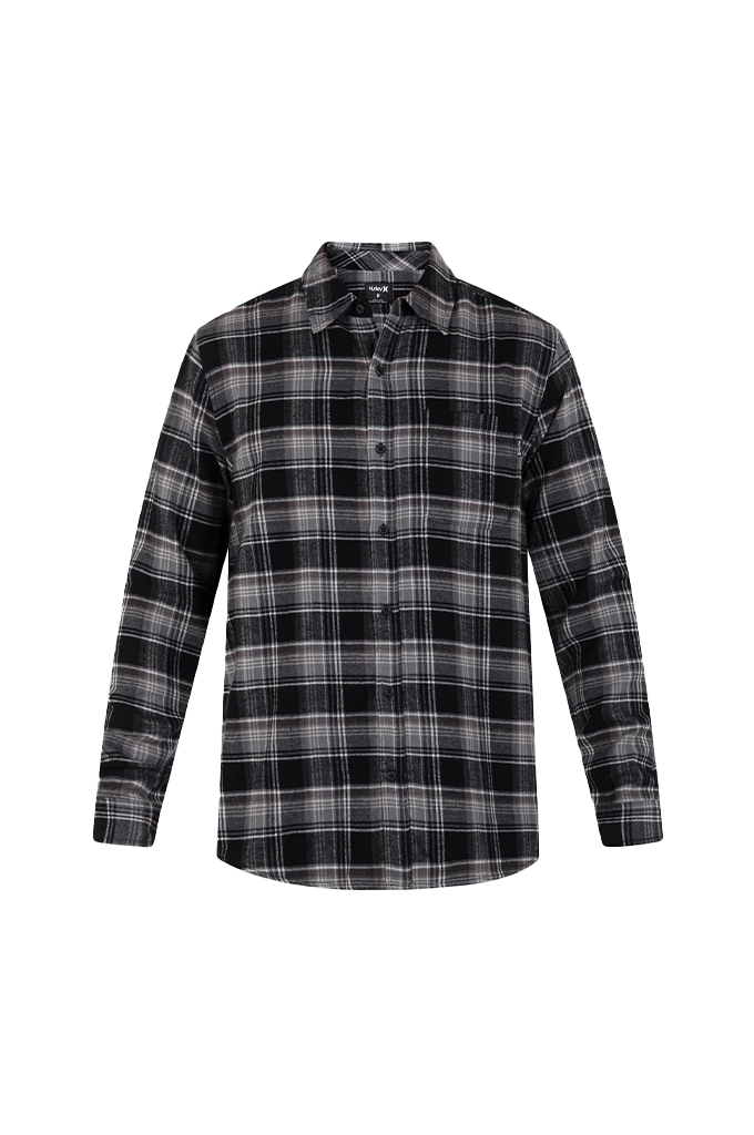 Hurley Portland Organic Flannel Long Sleeve