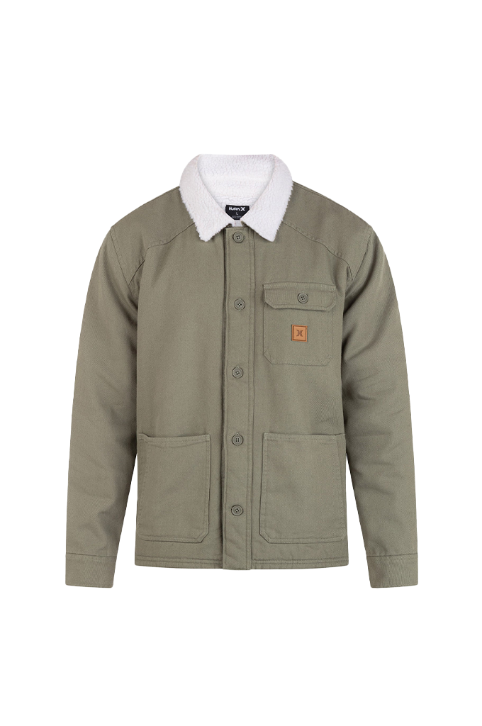 Hurley Bixby Canvas Sherpa Jacket