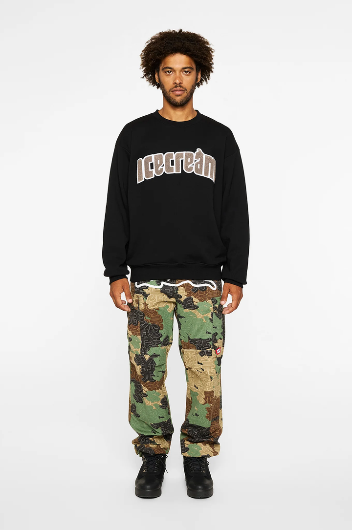 Icecream Swirl Crewneck Sweater
