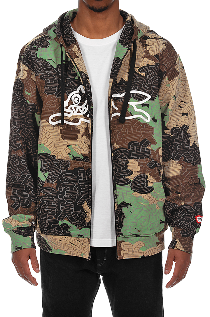 Icecream Soft Shell Zip Up Hoodie - Mainland Skate & Surf