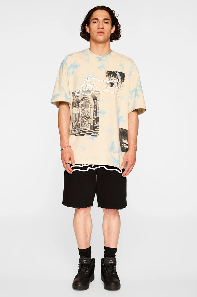 Icecream Dine And Dash SS Knit Tee (Oversized)