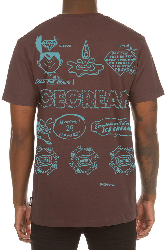 Icecream Good For Health Oversized SS Tee