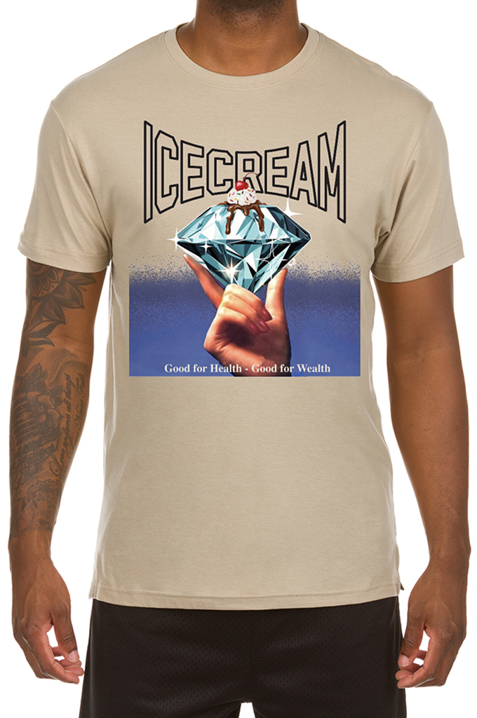 Icecream Good For Health SS Tee