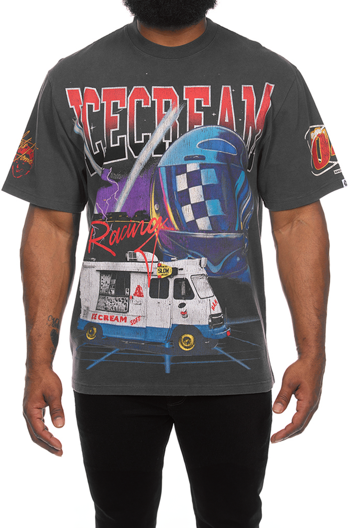 Icecream Icecream Racing SS Knit Tee (Oversized Fit)