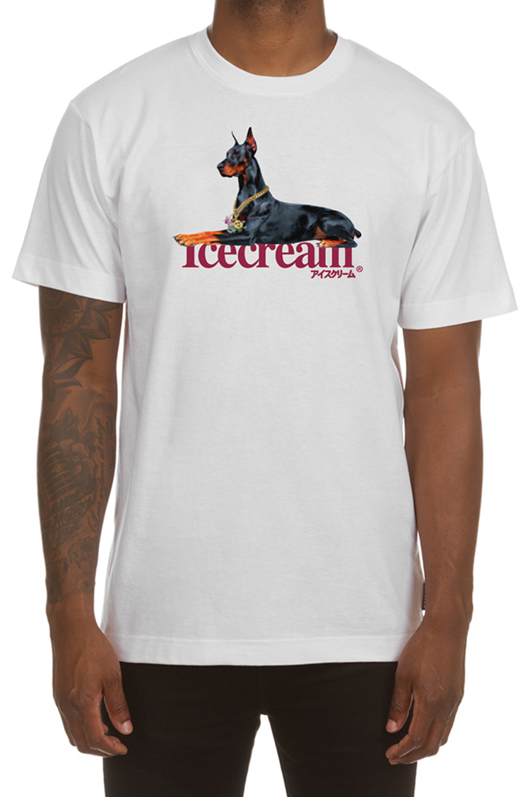 Tシャツ・カットソー LMC SOFT ICE CREAM TEE white 0LM45STS702WHT LMC